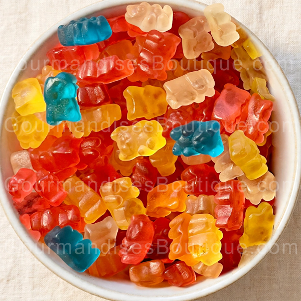 Ours Multifruit Sans Sucre idéal si vous ne pouvez/voulez pas de sucre - Bonbon lisse fruité.
