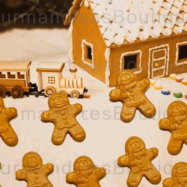 Bonbon en forme de pain d'épice - Confiserie idéal pour Noël.
