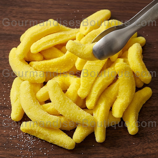 Bonbon Banane Moelleuse Sucrée très bonne qualité/excellente - Un bonbon au top pour les fans de saveur banane.