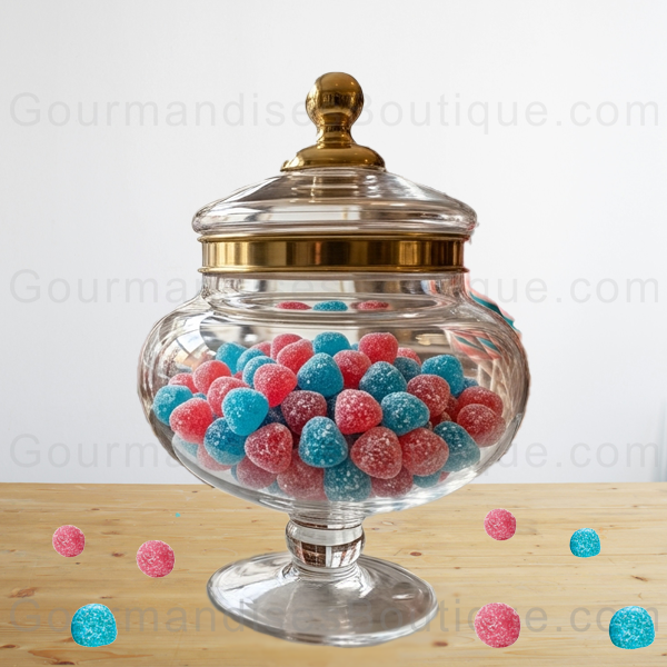 Bubblizz Balls/Balle Acidulé - Bonbon Citrique Bubble Gum.