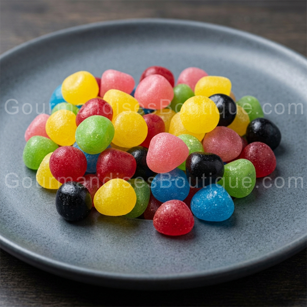 Célèbre bonbon Dragibus Maxi d'Haribo - Confiserie saveur fruitée/multifruit.