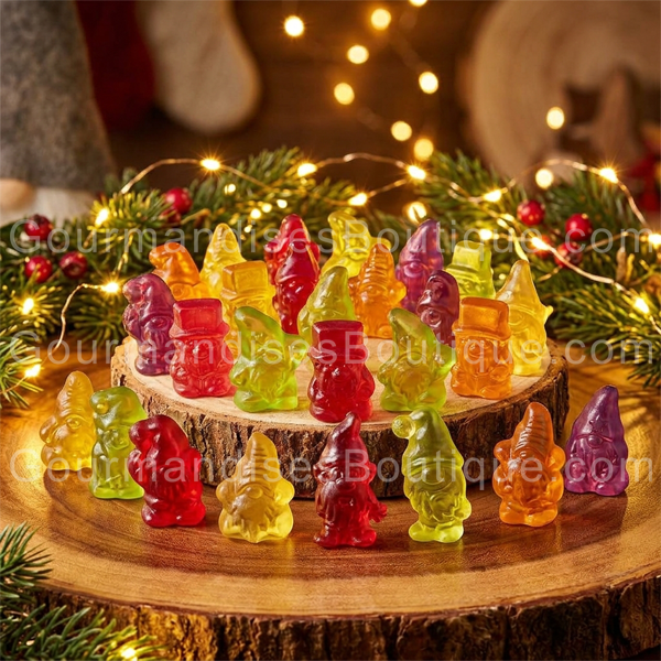 Lutins De Noël Fruités Lisses - Délicieux bonbon pour les fêtes de fin d'année.