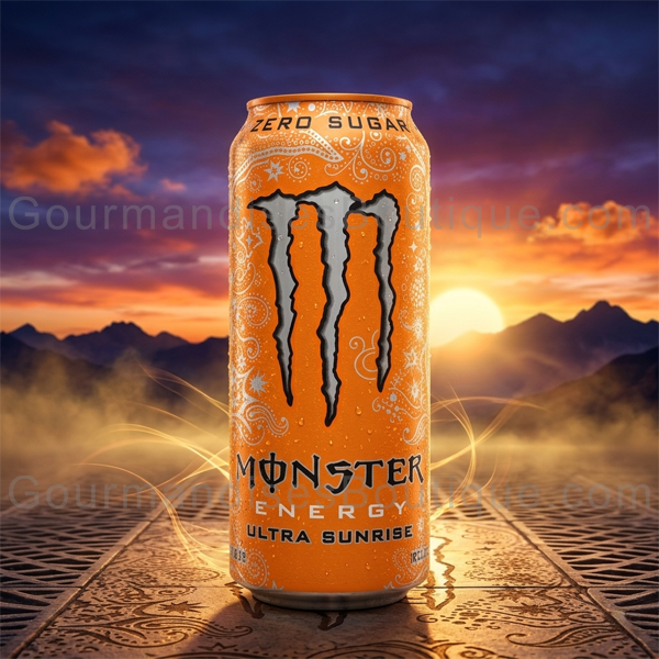 Monster Energy Ultra Ultra Sunrise États-Unis - Boisson importée des USA Saveurs Agrumes.